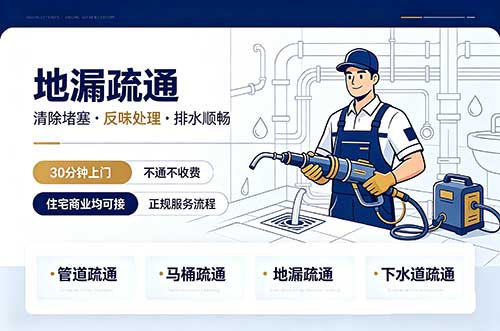 三明地漏疏通