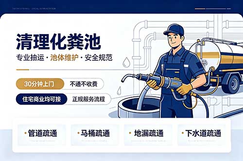 三明清理化粪池